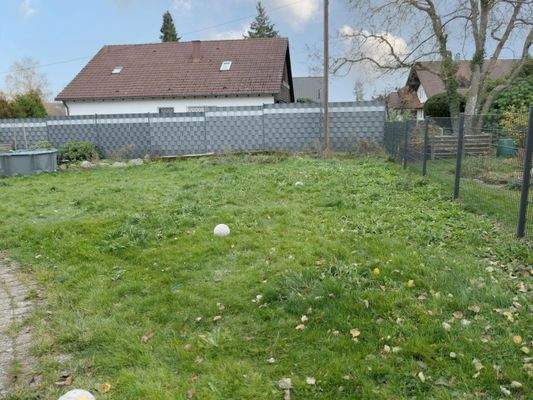 Garten mit viel Platz