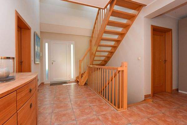 einladender Eingangsbereich 