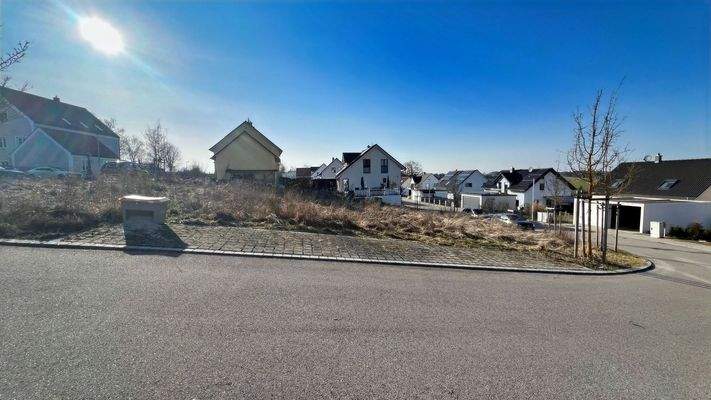 Grundstück von Osten