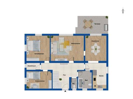 Grundriss Erdgeschoss