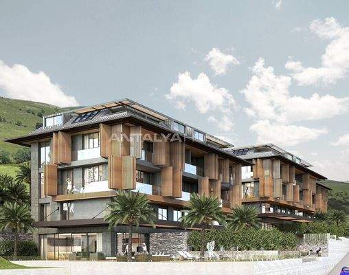 Advantageously Located Apartments in a Complex in Alanya