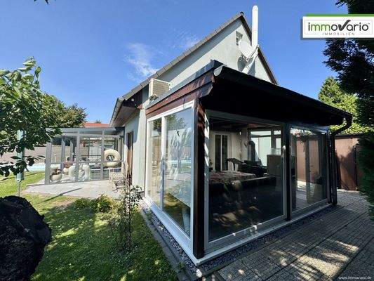 Außenansicht Wintergarten