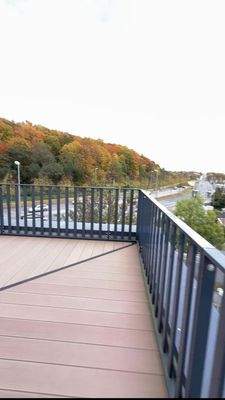 Ausblick von der Terrasse