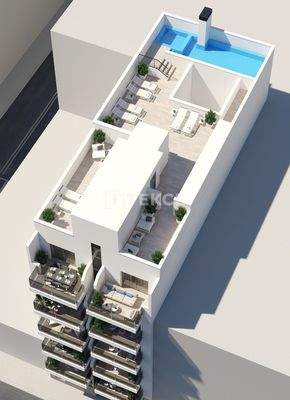 Contemporary Apartments Near the Beach in Torrevieja