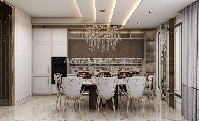 Elegant Flats in a Fully Equipped Complex in Alanya