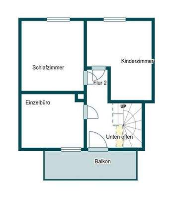 Grundriss Skizze 1.OG