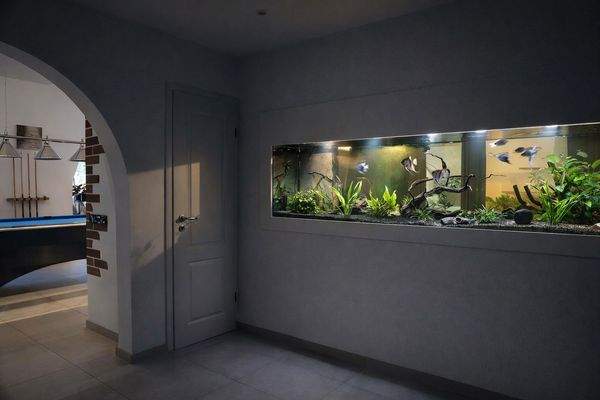 3 m langes Aquarium