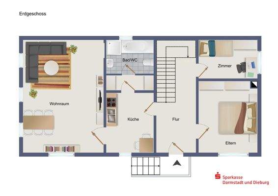 Grundriss Erdgeschoss