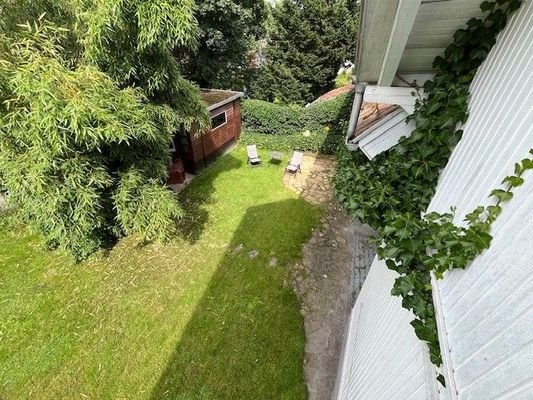 Blick in Garten