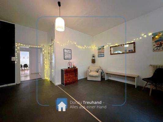 Eingangsbereich und Partyraum