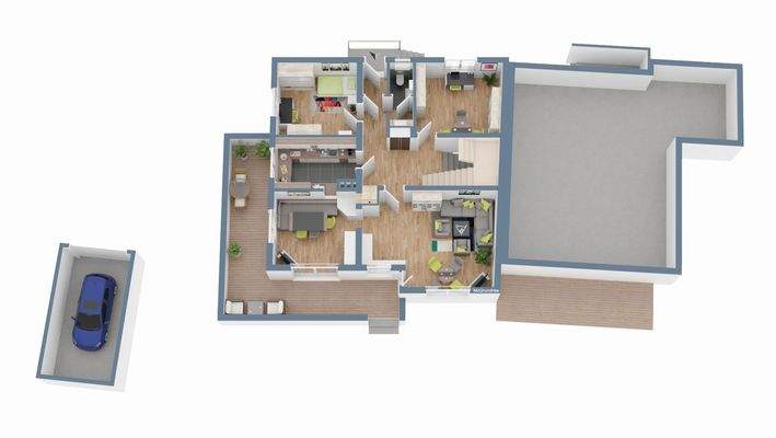 unverbindlicher Grundriss Erdgeschoss