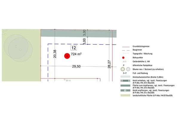 Lageplan Grundstück 12