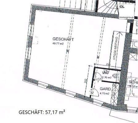 OG zu Geschäftslokal in Top-Lage, Zentrum Saalfelden (Mittergasse/Kirchgasse), (c) CL-Immogroup www.cl-immogroup.at
