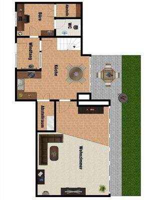 Grundriss Erdgeschoss