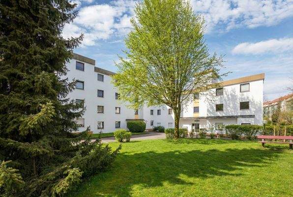 Außenansicht im Frühling