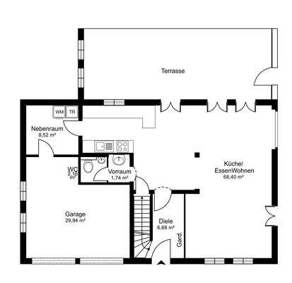 Grundriss Erdgeschoss