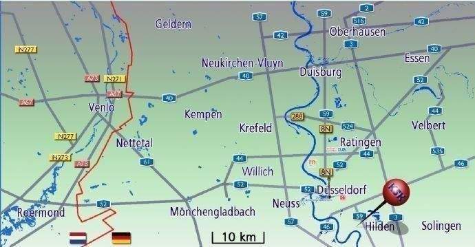 Schema Autobahnnetz - Scheme Moto Network