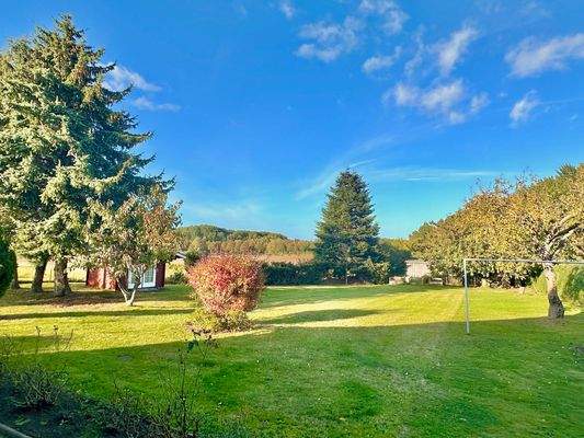 WE1 Wunderschöner Blick in den Garten