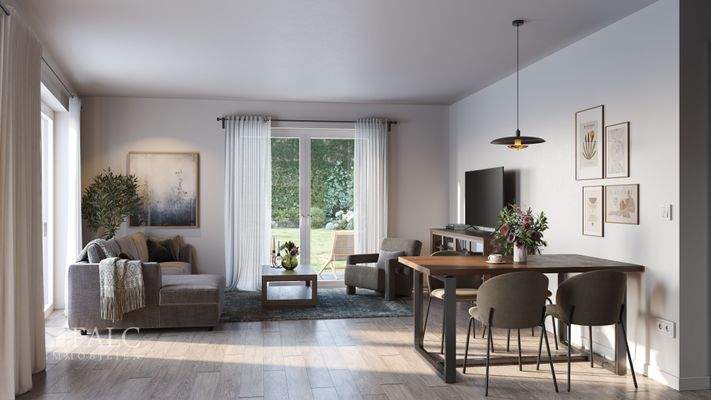 Einrichtungsbeispiel Wohnen