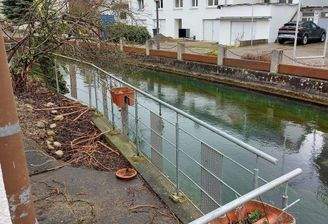 Terrasse mit Blick auf die Schmiech