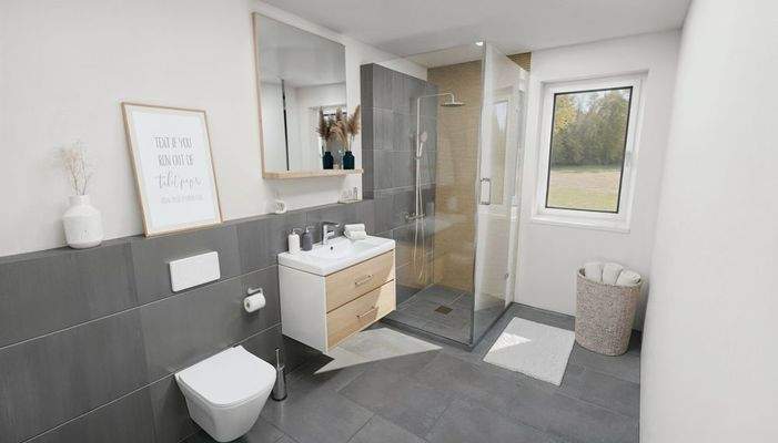 Einrichtungsbeispiel Bad