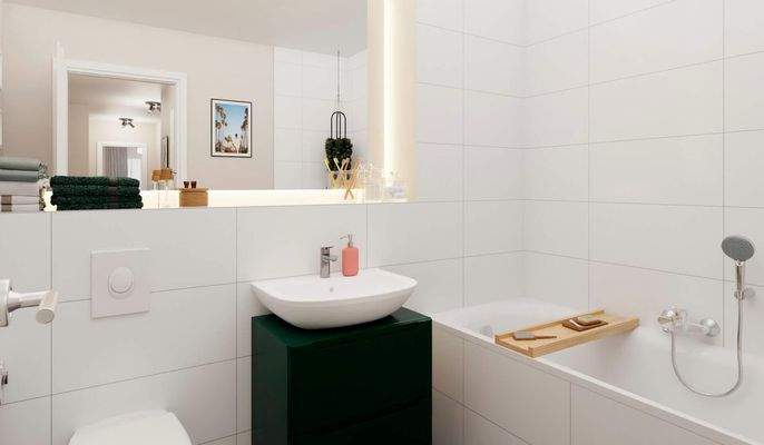 Ein Ort für entspannte Momente mit cleverer Auftei