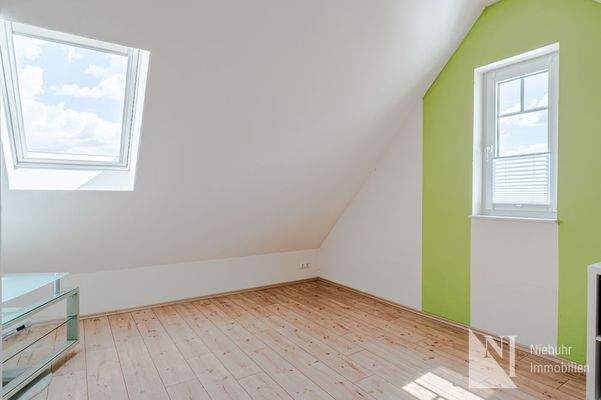 Ausgebautes Dachstudio