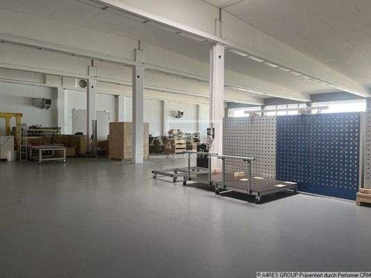 Objektansicht Hallenfläche