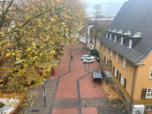 Blick vom Wohnzimmer