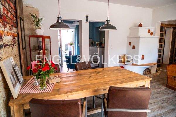 Wohn- und Essbereich im Erdgeschoss