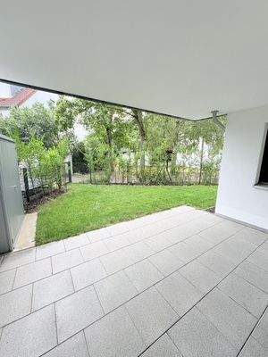 Geschützte Terrasse