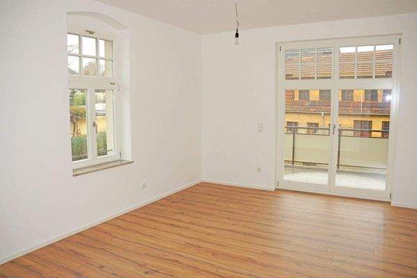 Wohnzimmer mit Fußbodenheizung