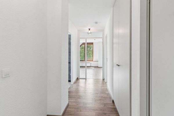 Flur mit Einbauschrank