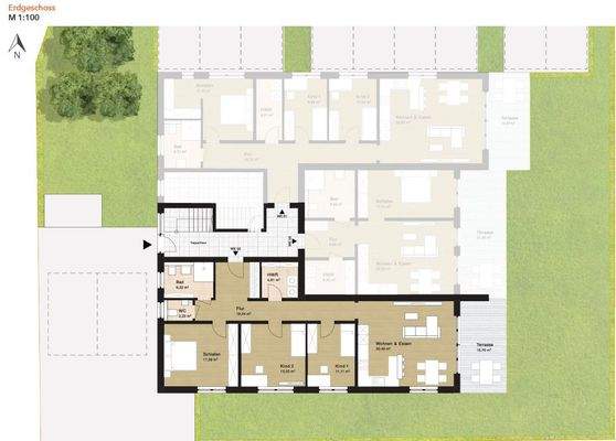 Erdgeschoss Wohnung 3