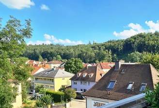 Blick vom Balkon