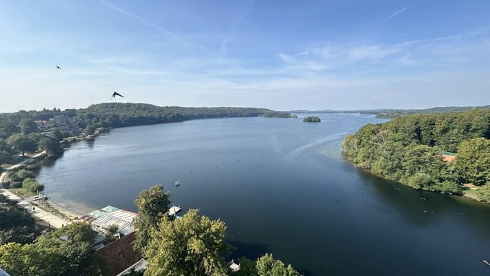 Ausblick vom Balkon