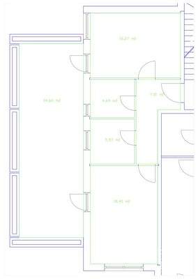 Grundrisszeichnung Wohnung