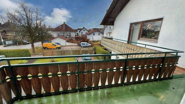 Großzügiger Balkon