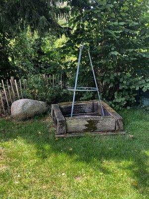 Grillplatz im Garten