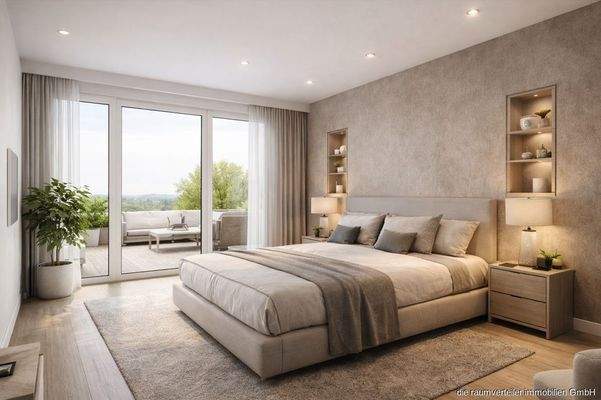 Visualisierung Schlafzimmer