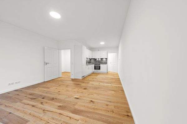 Wohn-/ Esszimmer mit Küche