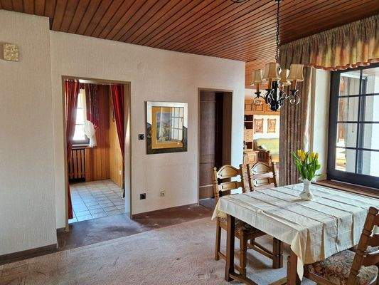 Esszimmer Richtung Küche