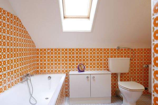 Badezimmer Dachgeschoss