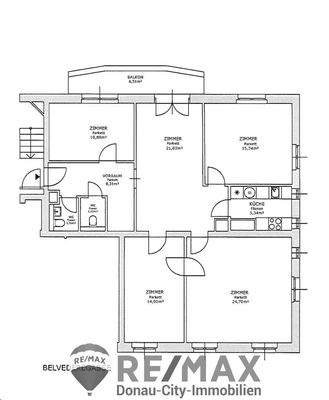 22. Eigentumswohnung 1040 Wien Grundriss