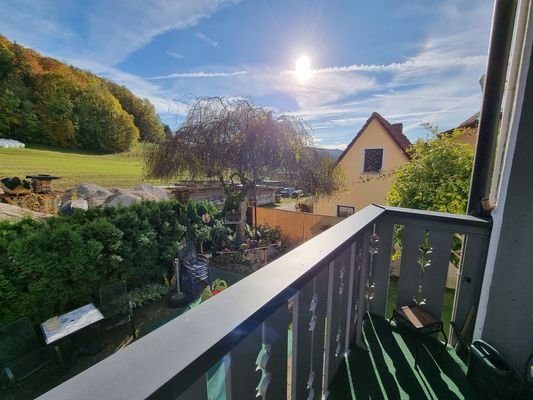 EG: Balkonausblick