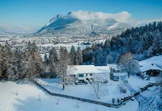 Blick von oben Richtung Wank