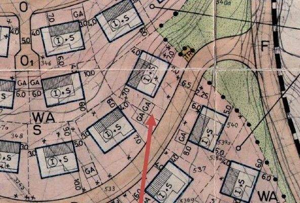 Ausschnitt Bebauungsplan