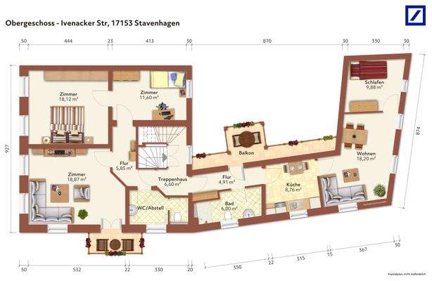 Grundriss - Obergeschoss
