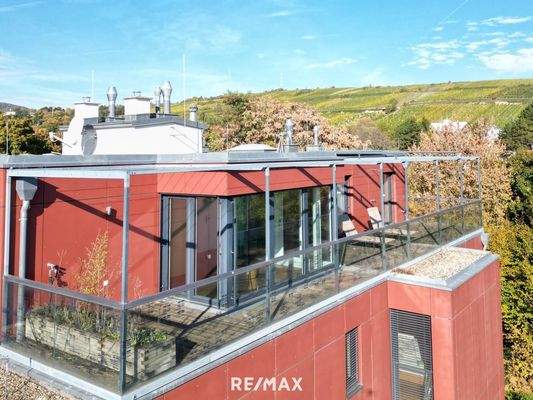 Dachgeschosswohnung mitten in den Weinbergen