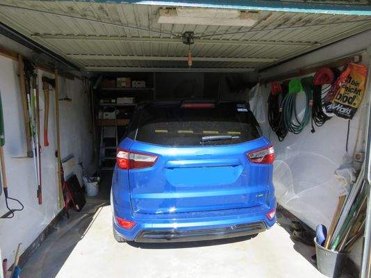 in der Garage 